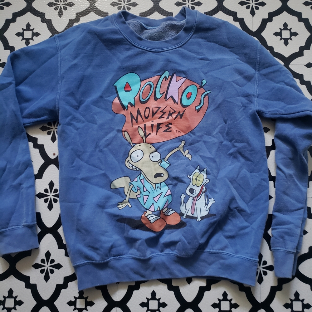 Rocko's Modern Life Blue Sweater
